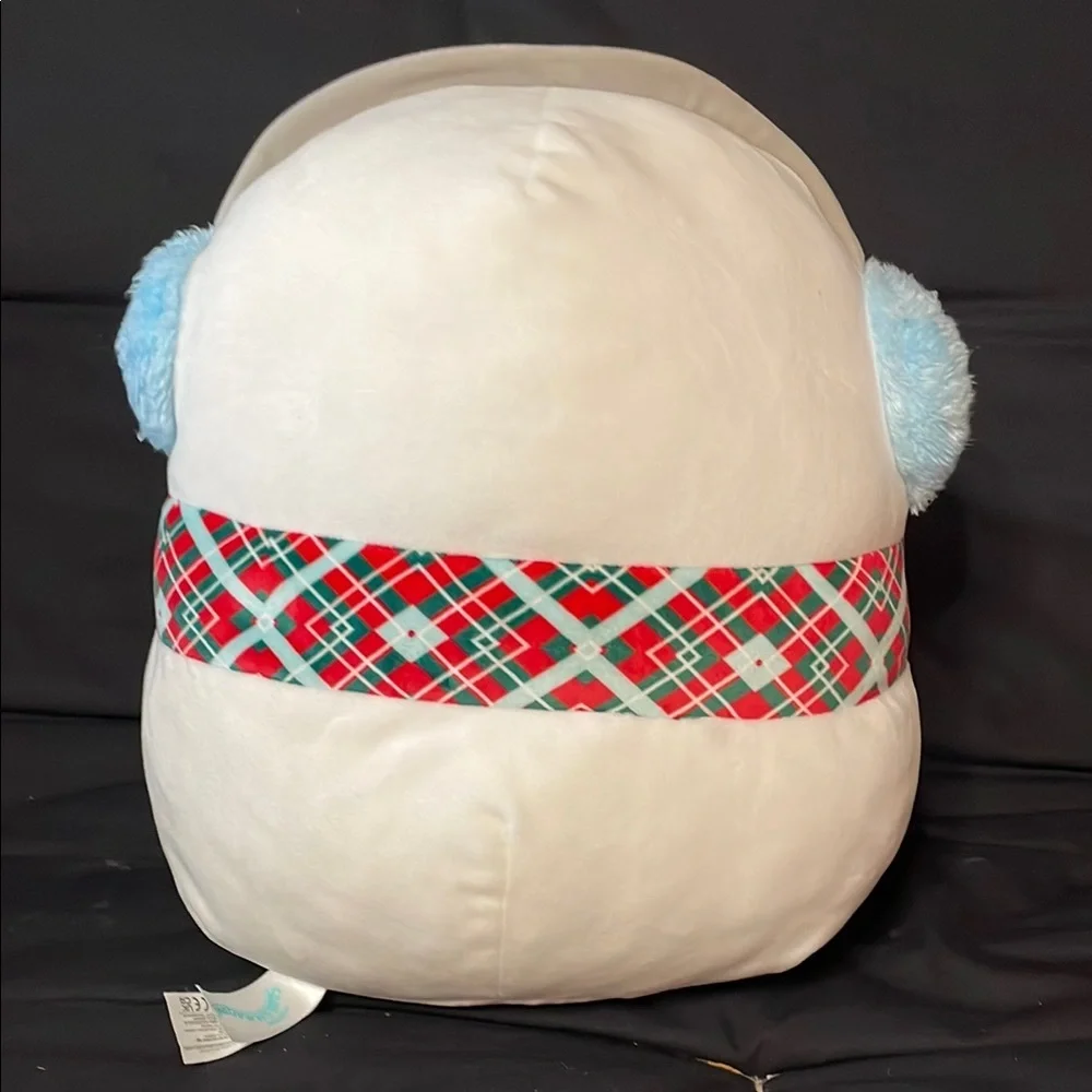 Squishmallows Rare Manny the Snowman